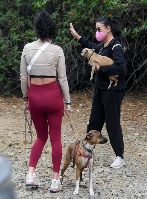 Demi Moore and Rumer Willis Out with their Dog for Hiking in Los Angeles 03/09/2021 1