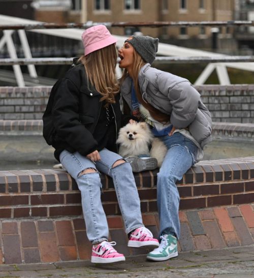 Demi Sims and Francesca Farago Day Out in London 03/24/2021 1