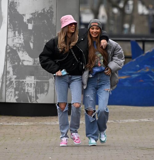 Demi Sims and Francesca Farago Day Out in London 03/24/2021 4
