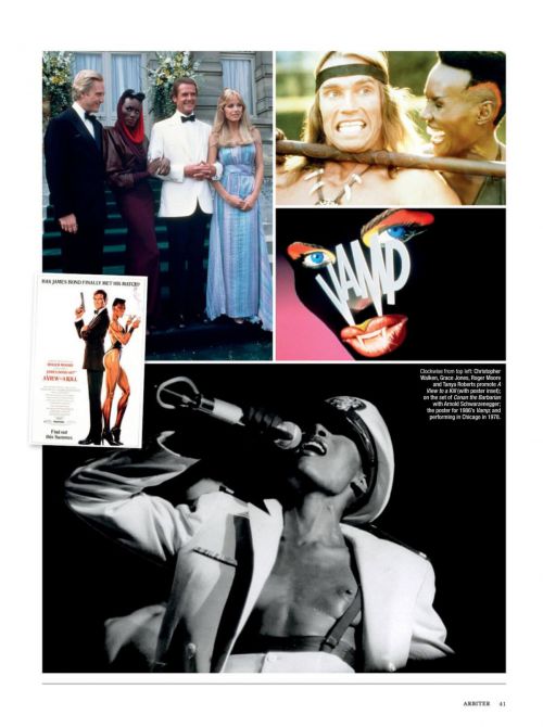 Grace Jones On The Pages Of The Rake Magazine, February 2021 3