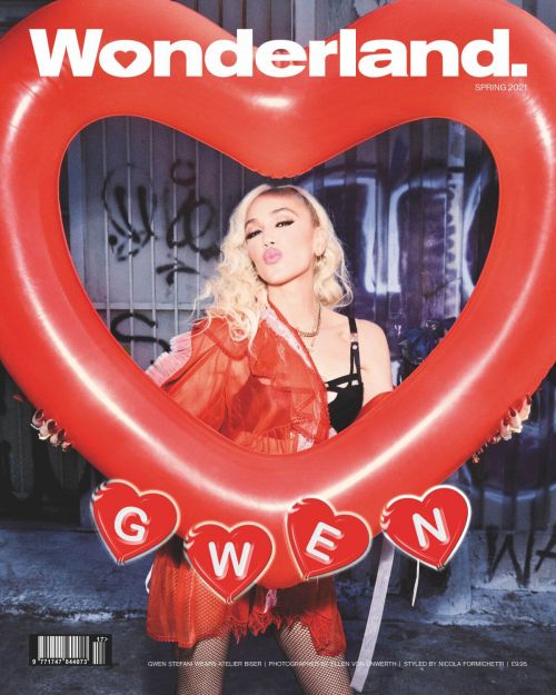 Gwen Stefani Covers Wonderland Magazine, Spring 2021 2