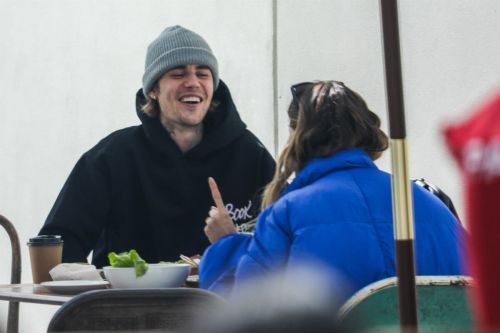 Hailey Bieber and Justin Bieber Spotted Out for Lunch in Beverly Hills 03/14/2021 2