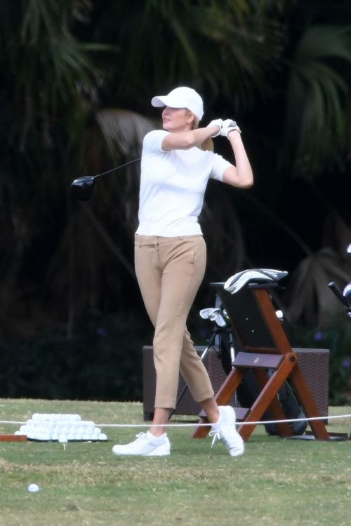 Ivanka Trump Enjoys Playing Golf in Miami 03/14/2021 6