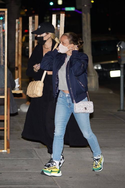 Jennifer Meyer and Maeve Reilly Spotted at Matsuhisa in Beverly Hills 02/23/2021 5