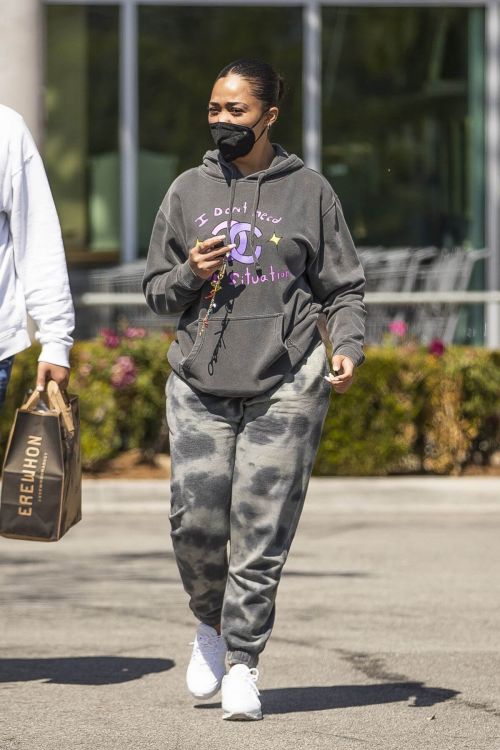 Jordyn Woods Out and About with Her Brother in Los Angeles 03/13/2021 1