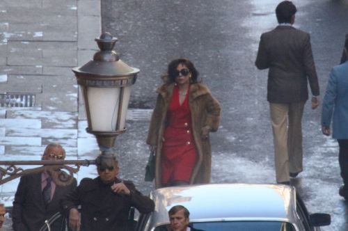 Lady Gaga Arrived on the Set of House of Gucci in Rome 03/31/2021 2