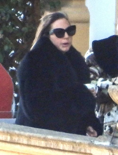 Lady Gaga Takes a Break from Filming House of Gucci 03/19/2021 2