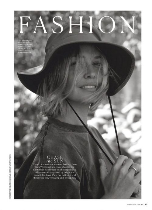 Lara Bingle on the cover of Marie Claire Magazine, Australia February 2021 1