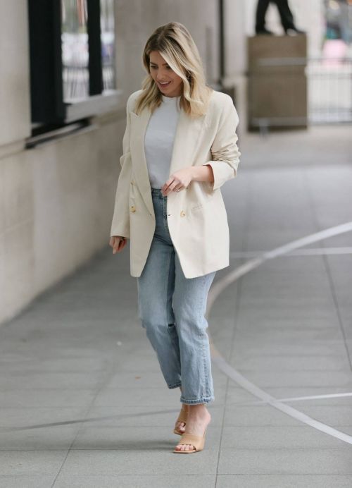 Mollie King is Seen Arriving at BBC studio 1 in London 03/20/2021 2