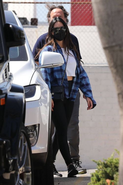 Olivia Munn is Leaving a Gym in Santa Monica 03/22/2021 3