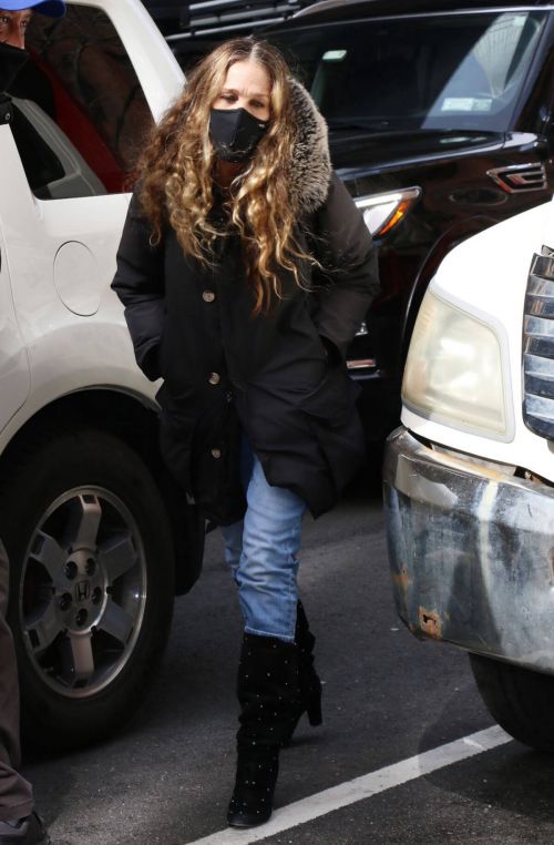 Sarah Jessica Parker is Arriving at SJP Store in New York 03/19/2021 3