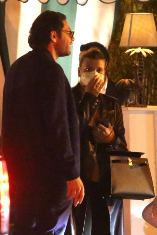 Sofia Richie Night Out for Dinner in West Hollywood 03/25/2021 1