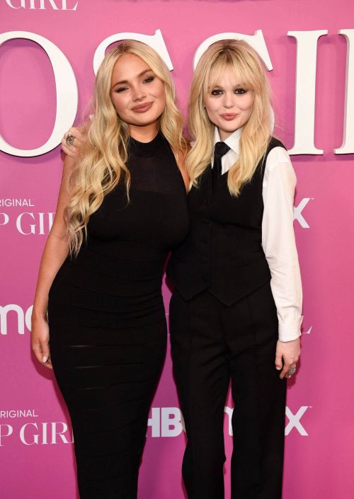 Natalie and Emily Alyn Lind attends Gossip Girl Premiere at Spring Studios in New York 06/30/2021 1