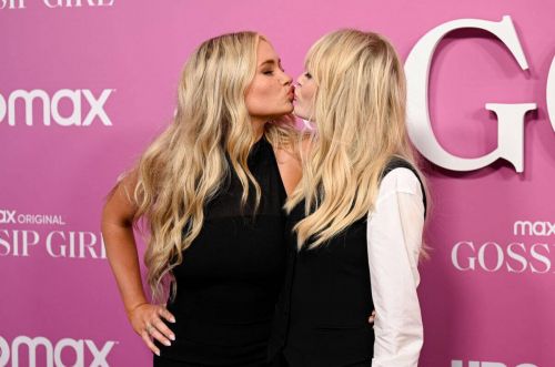 Natalie and Emily Alyn Lind attends Gossip Girl Premiere at Spring Studios in New York 06/30/2021 2