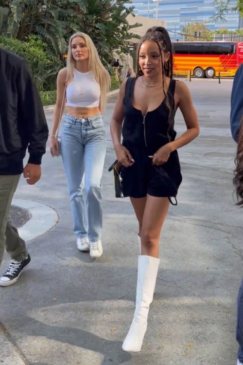 Tinashe Arrives at Clippers Game at Staples Center in Los Angeles 06/30/2021 4