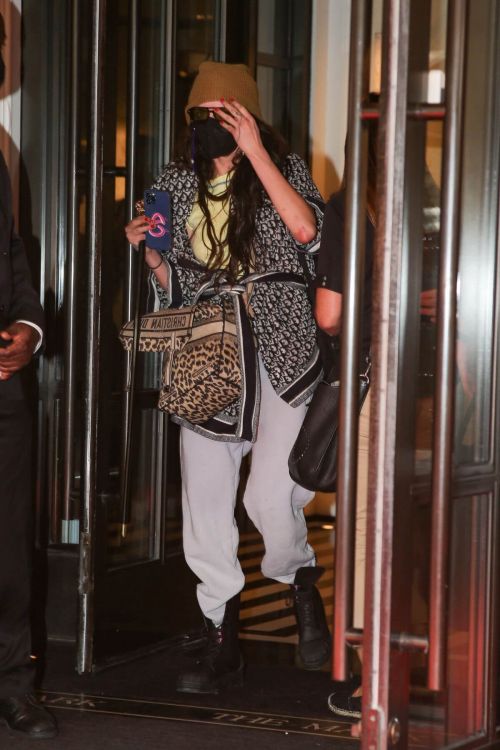 Cara Delevingne Leaving Her Hotel in New York 09/14/2021 2