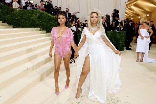 Halle and Chloe Bailey Attends 2021 Met Gala in New York 09/13/2021 8