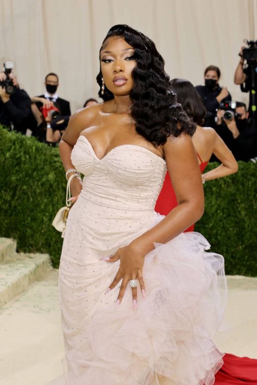 Megan Thee Stallion Attends 2021 Met Gala in New York 09/13/2021 4