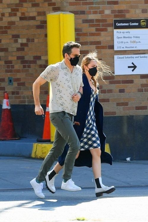 Blake Lively and Ryan Reynolds Out and About in New York 09/27/2021 1