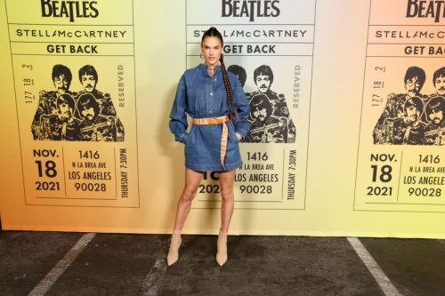 Alessandra Ambrosio at Stella McCartney x The Beatles: Get Back Collection Launch in Los Angeles 11/18/2021 1