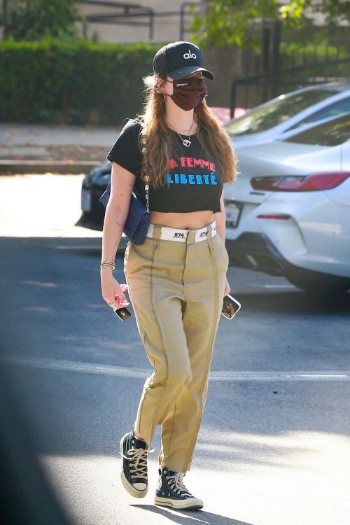 Ashley Benson flashes her toned abs Out for Coffee in Los Feliz 11/04/2021 5