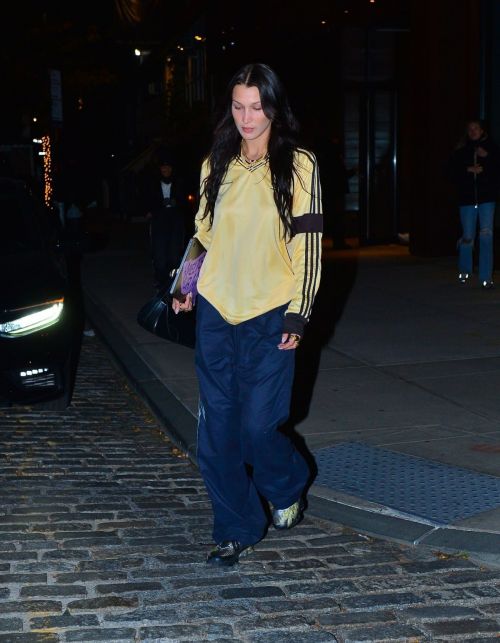 Bella Hadid Night Out for Dinner in New York 11/19/2021 3