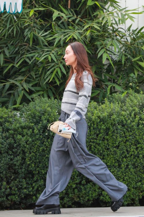 Cara Santana Out for Lunch at San Vicente Bungalows in West Hollywood 11/19/2021 5