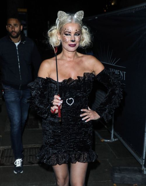 Denise van Outen Hosts a Spooktacular Halloween Weekend in London 10/31/2021 9