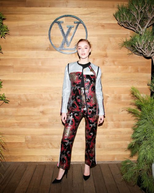 Phoebe Dynevor at Louis Vuitton and Nicolas Ghesquiere Celebrate in Malibu 11/19/2021