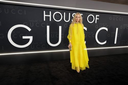 Rachel Zoe seen in Yellow Dress at House of Gucci Special Screening in Los Angeles 11/18/2021 3