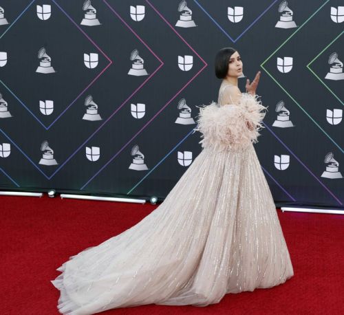 Sofia Carson seen in Beautiful Outfit at 22nd Annual Latin Grammy Awards in Las Vegas 11/18/2021 5