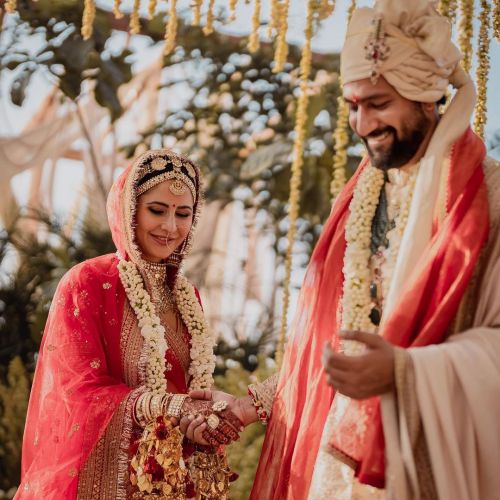 Vicky Kaushal and Katrina Kaif Wedding Pictures inside Fort Barwara 09/12/2021 3