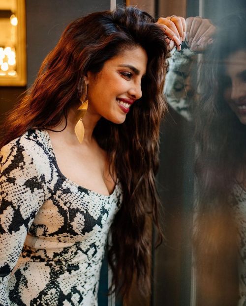 Priyanka Chopra wears Outfit Designed by Roberto Cavalli during Photoshoot, December 2021 3