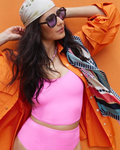 Katrina Kaif wears Pink Attire by Anaita Shroff Adajania, March 2022 1