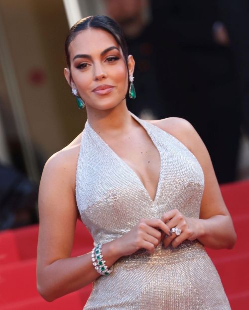 Georgina Rodriguez seen in Split Gown at 75th Cannes Film Festival 3