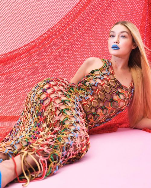 Gigi Hadid Photoshoot for Vogue Brasil Magazine, March 2022 2