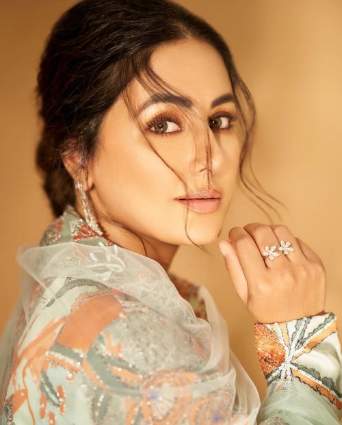 Hina Khan Shared Portrait Pictures on Her instagram, April 2022 2