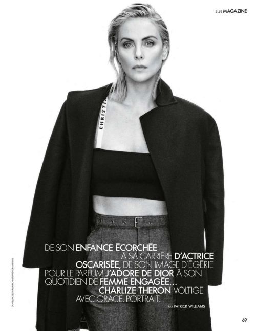 Charlize Theron in Elle Magazine France, September 2022 Issue 6