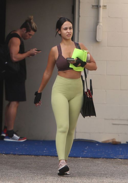 Emily Tosta seen in Tights After Leaves a Gym in Los Angeles, Oct 2022 2