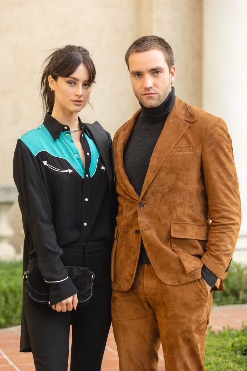 Grace Van Patten attends Ralph Lauren SS23 Runway Show in San Marino, California, Oct 2022 3