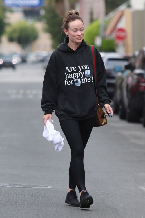 Olivia Wilde seen After Leaves Tracy Anderson Studio in Studio City, Sep 2022 3