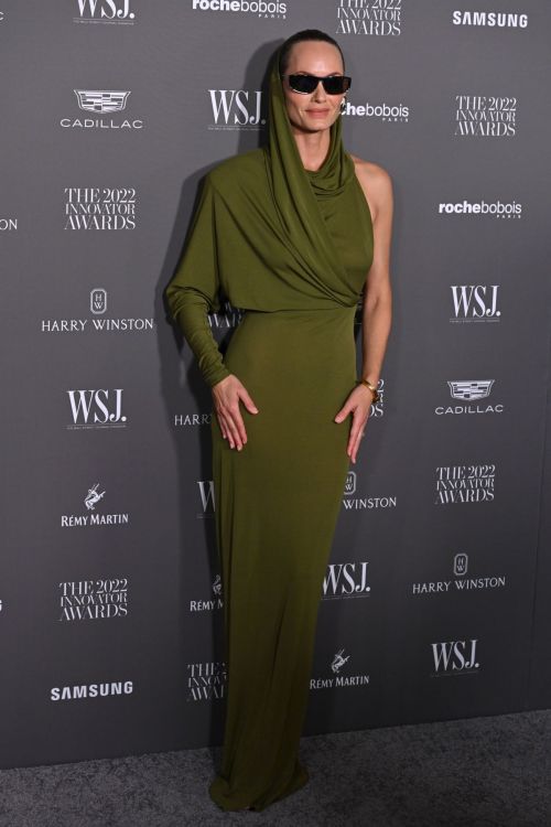 Amber Valletta attends WSJ Magazine 2022 Innovator Awards in New York, Nov 2022 1