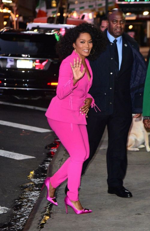 Angela Bassett seen in Pink Outfit at 2022 Glamour Women of the Year Awards in New York, Nov 2022 6