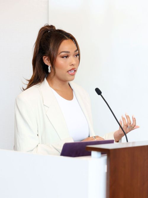 Jordyn Woods attends Brunchin with Black Girl Sunscreen Conference in Los Angeles, Sep 2022 4