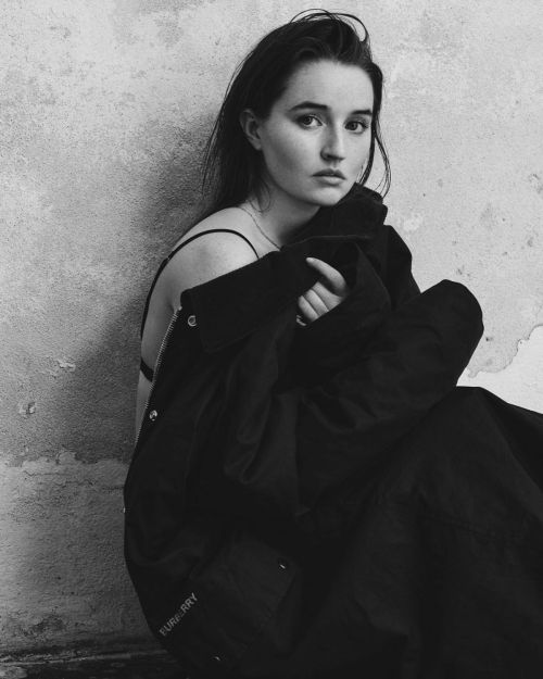 Kaitlyn Dever Black and White Photo Shoot for Heroine Magazine, Fall/Winter 2022