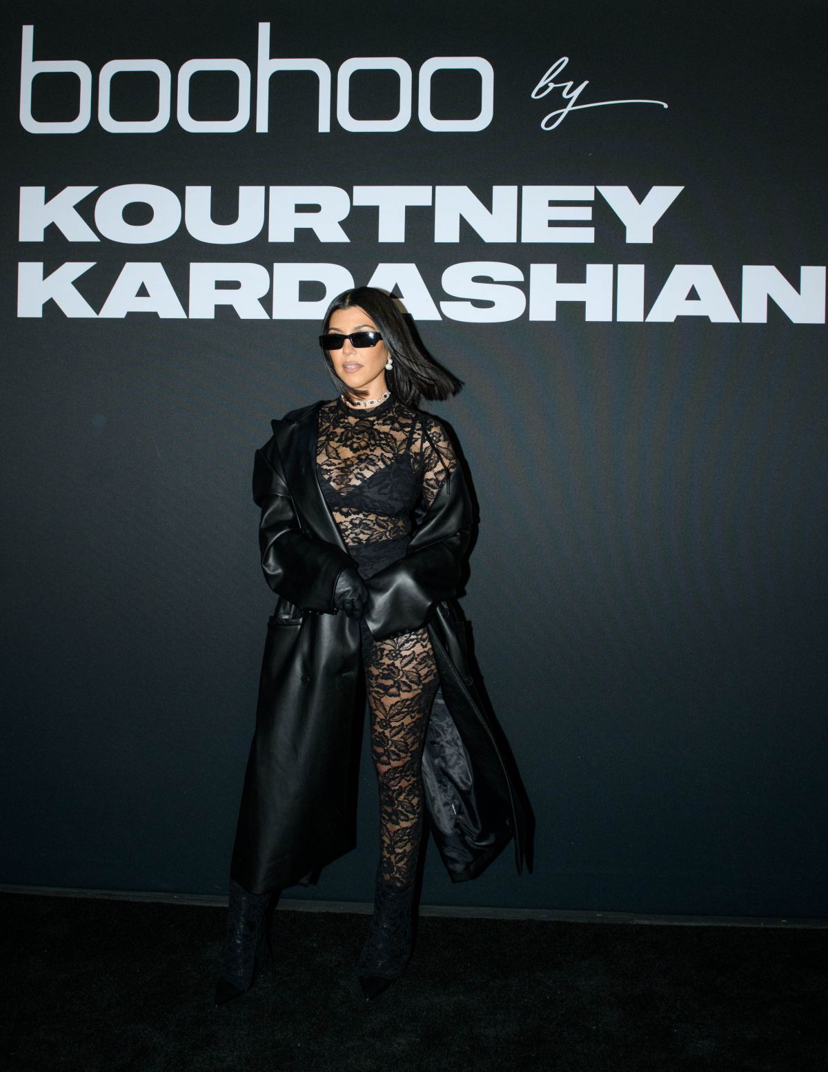 Kourtney Kardashian attends Boohoo by Kourtney Kardashian Fashion Show in New York, Sep 2022