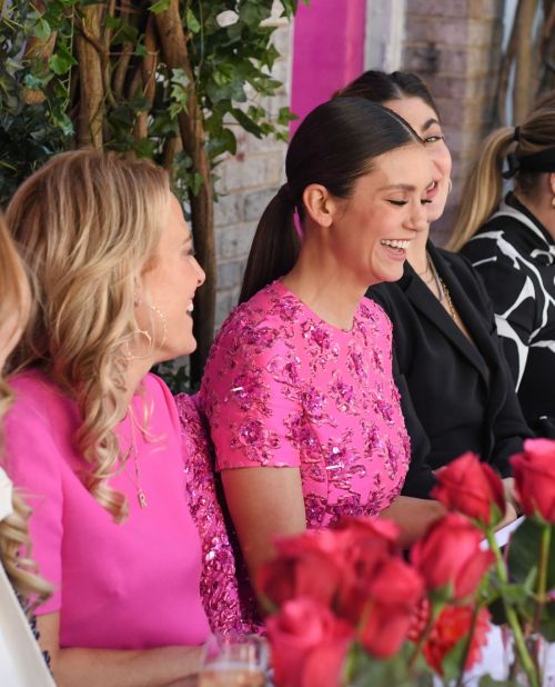 Nina Dobrev attends Valentino Pink PP x Saks Luncheon in New York, Sep 2022