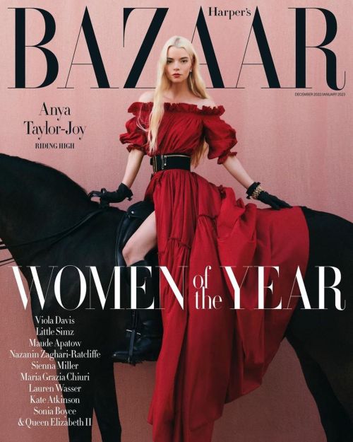 Anya Taylor-Joy Photoshoot for Harpers Bazaar Magazine Nov 2022 Issue 2