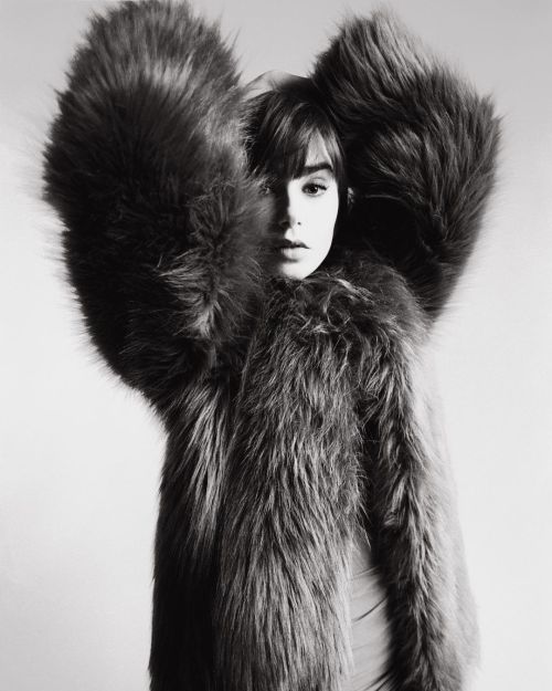 Lily Collins Photoshoot for Vogue Greece Magazine, Dec 2022 1