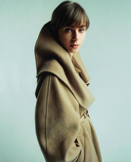 Lily Collins Photoshoot for Vogue Greece Magazine, Dec 2022 5